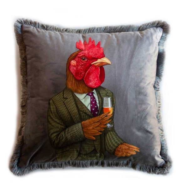 Mr. Treadfowl Dekoratif Yastık