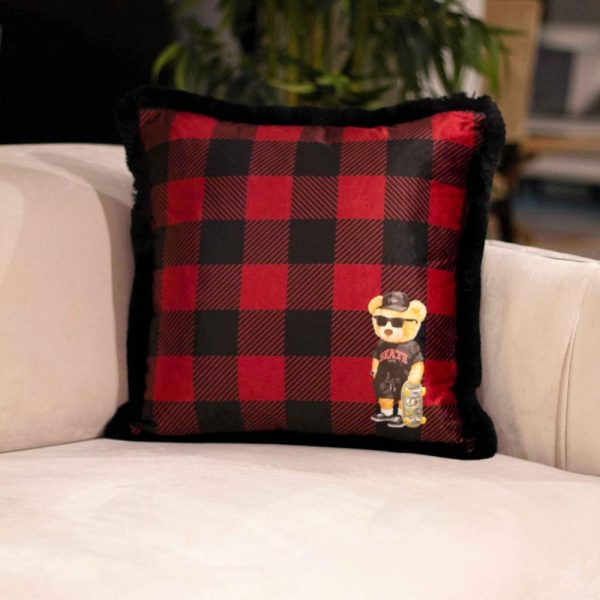 Kaykaycı Teddy Dekoratif Yastık