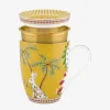 Pip Studio La Majorelle Sarı Porselen Süzgeçli Kupa 350 Ml