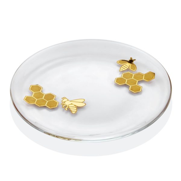 Chiara Alessi Altın Arılı 21cm Tabak