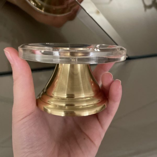 Pirinç detay gold lokumluk