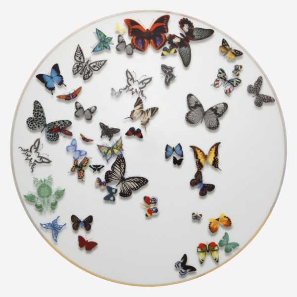 Vista Alegre Butterfly Parade Beyaz Porselen Supla 34 Cm