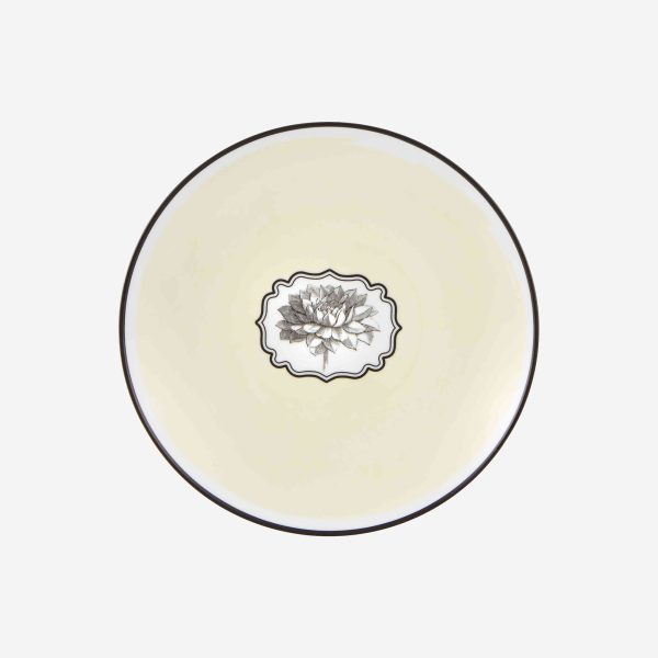 Vista Alegre Herbariae Sarı Porselen Kahvaltı Tabağı 23 Cm