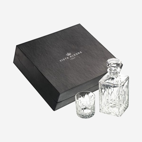 Vista Alegre Crystal Şeffaf Kristal Karaf & Bardak Seti 280 Ml