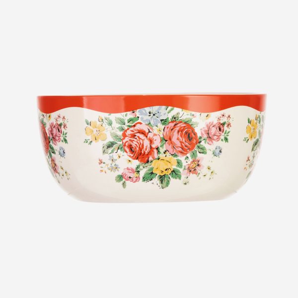 Cath Kidston Feels Like Kırmızı Porselen Kase 14 Cm
