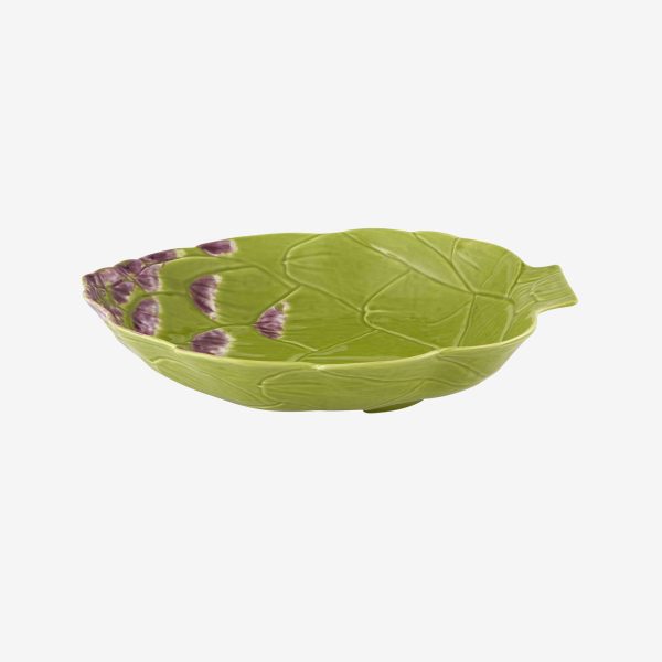 Bordallo Pinheiro Artichoke Yeşil Seramik Servis Kasesi 35,5 Cm