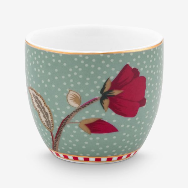 Pip Studio Fantasy Blooming Tales Mavi Porselen Yumurtalık 5 Cm