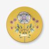 Pip Studio Lily & Lotus Sarı Porselen Petit Four Tabağı 12 Cm