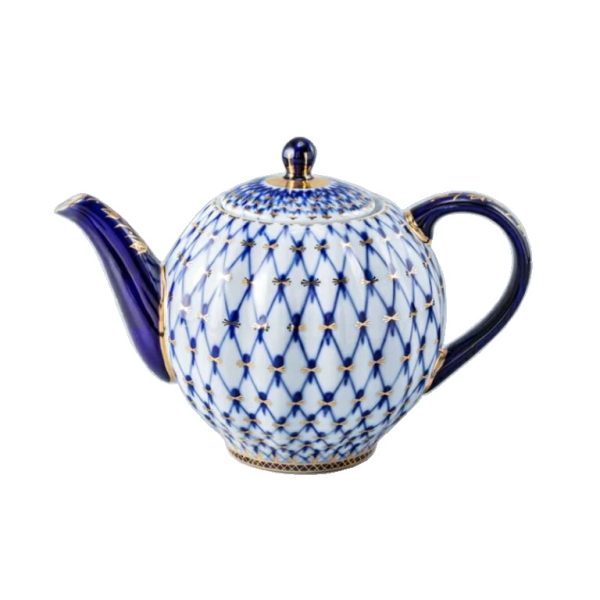 Imperial Porselen Cobalt Net Çaydanlık 600 ml