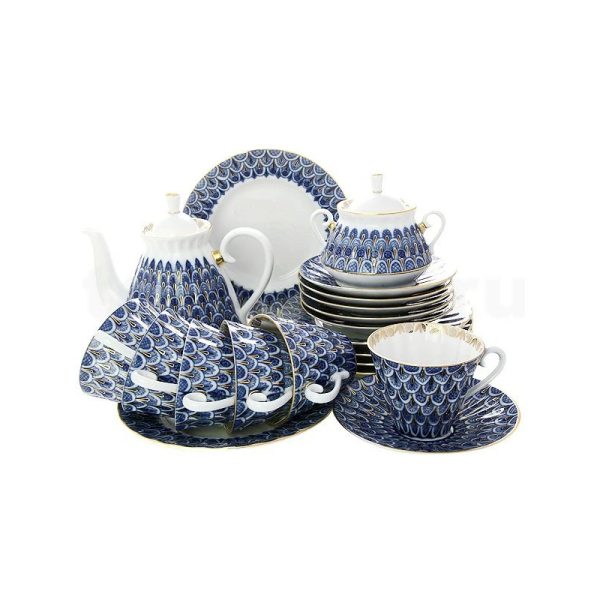 Imperial Porselen Cobalt Net 20 Parça ÇayTakımı