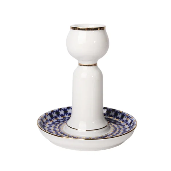 Imperial Porselen Cobalt Şamdan Tomurcuk