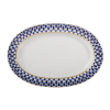 Imperial Porselen Cobalt Kayık Tabak 24 cm