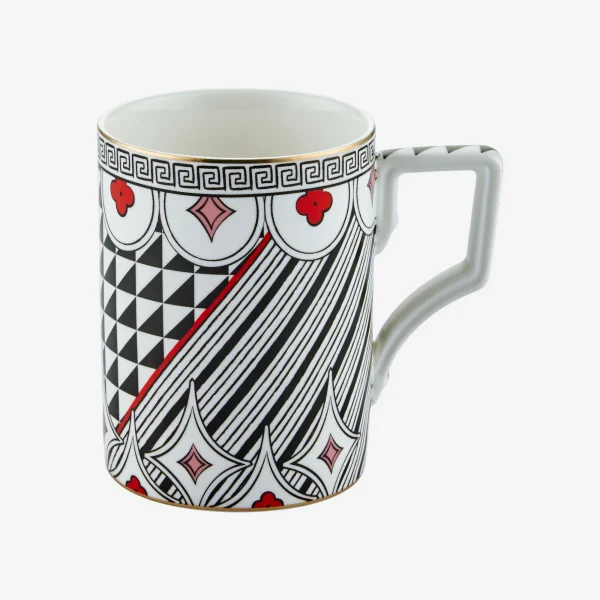 Chiara Alessi Ravello Siyah Porselen Kupa 300 Ml