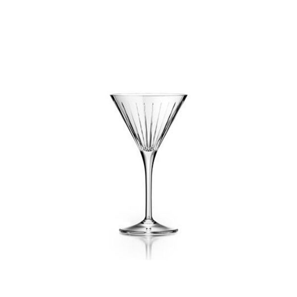 RCR Kristal Timeless Yüksek Kalite Cam 6'lı Martini Bardağı 210 ml