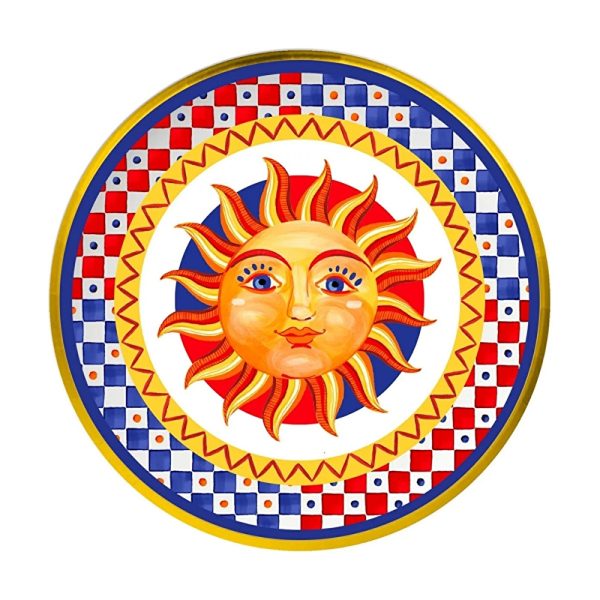 Baci Milano Dolce Vita 6'lı Sun Ekmek Tabağı 16 cm Porselen